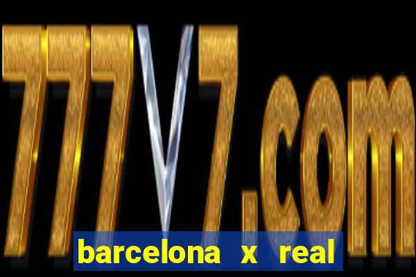 barcelona x real madrid multicanais